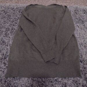 Loft XS olive green sweater tunic